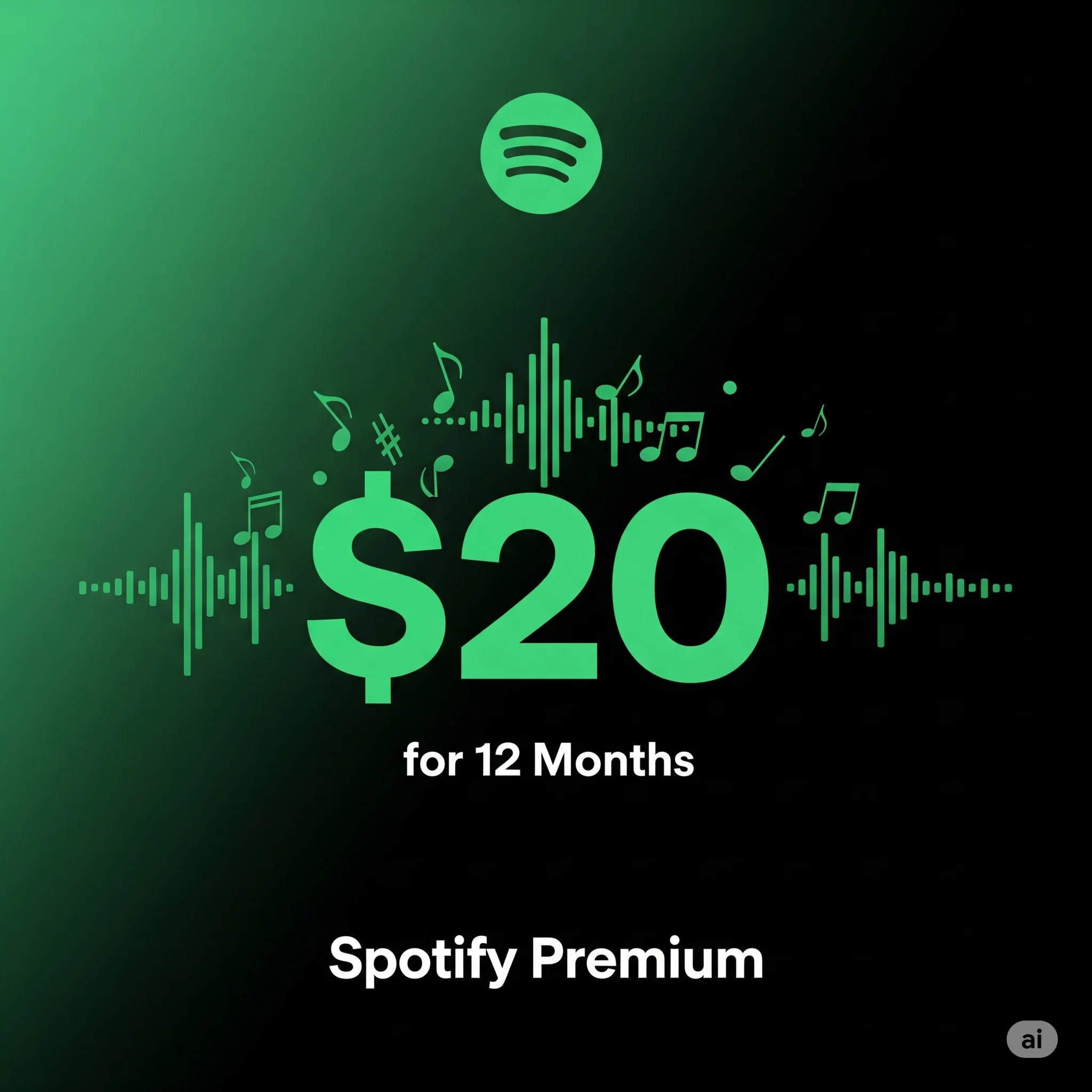 12 Month Spotify PREMIUM [WARRANTY] 🔥 ON YOUR ACCOUNT