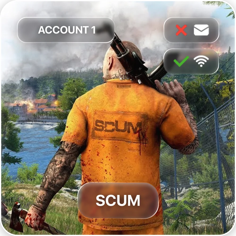SCUM - Online Account n°1