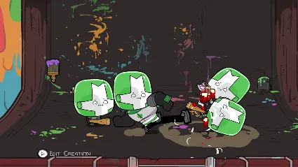 Castle Crashers Painter Boss Paradise DLC STEAM РОССИЯ