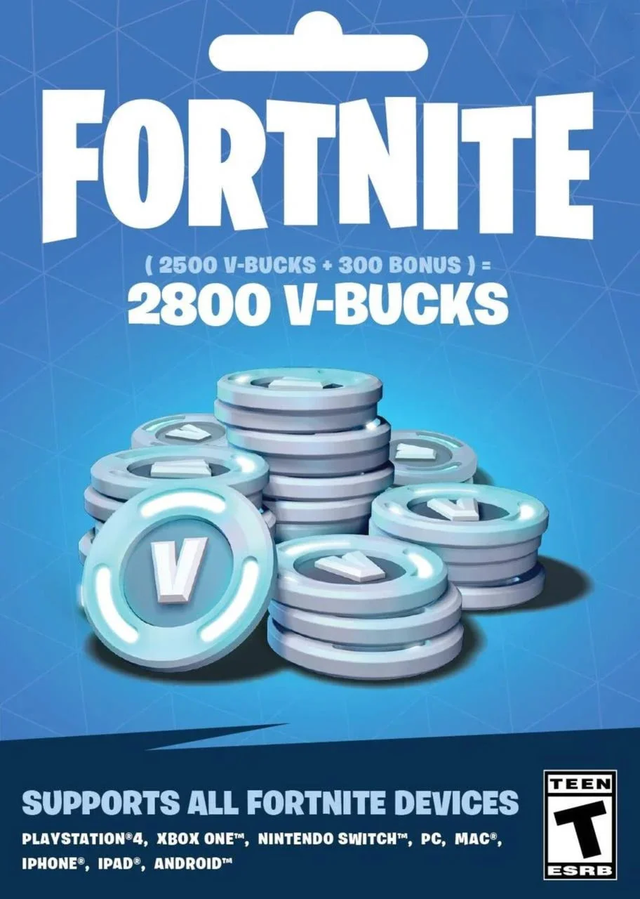 🎁 Ключ Fortnite - 2800 V-Bucks 🔥 Код Epic Games 🎁