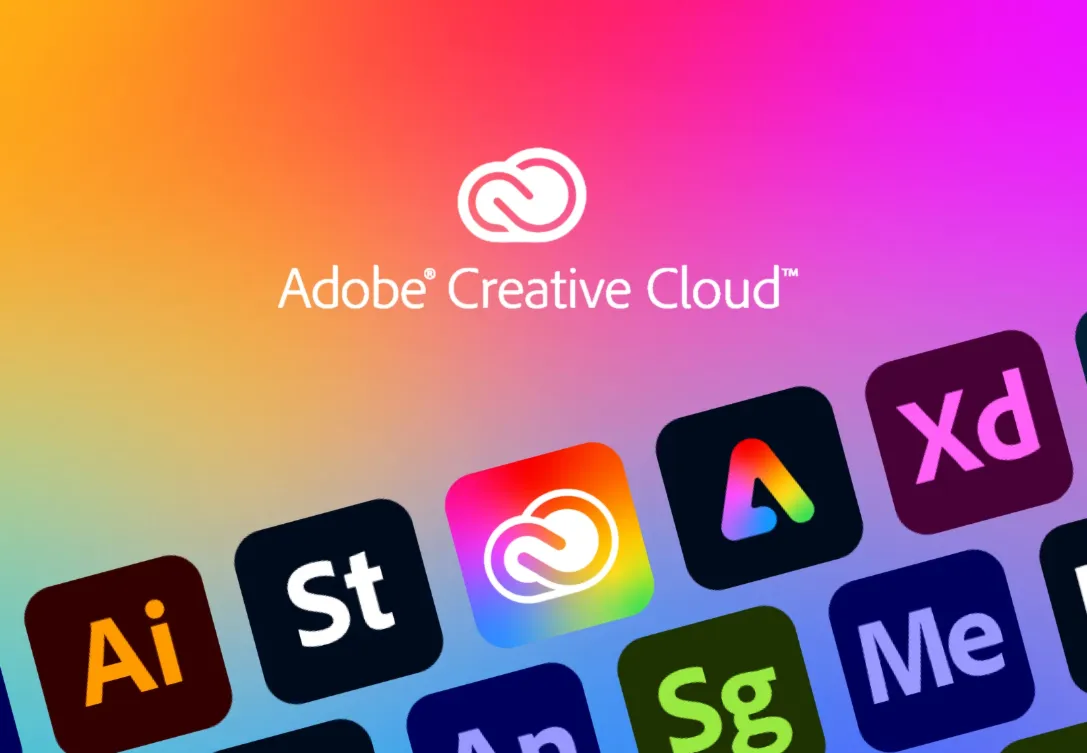 Adobe Creative Cloud 7 дней + 1000 AI + Adobe Stock
