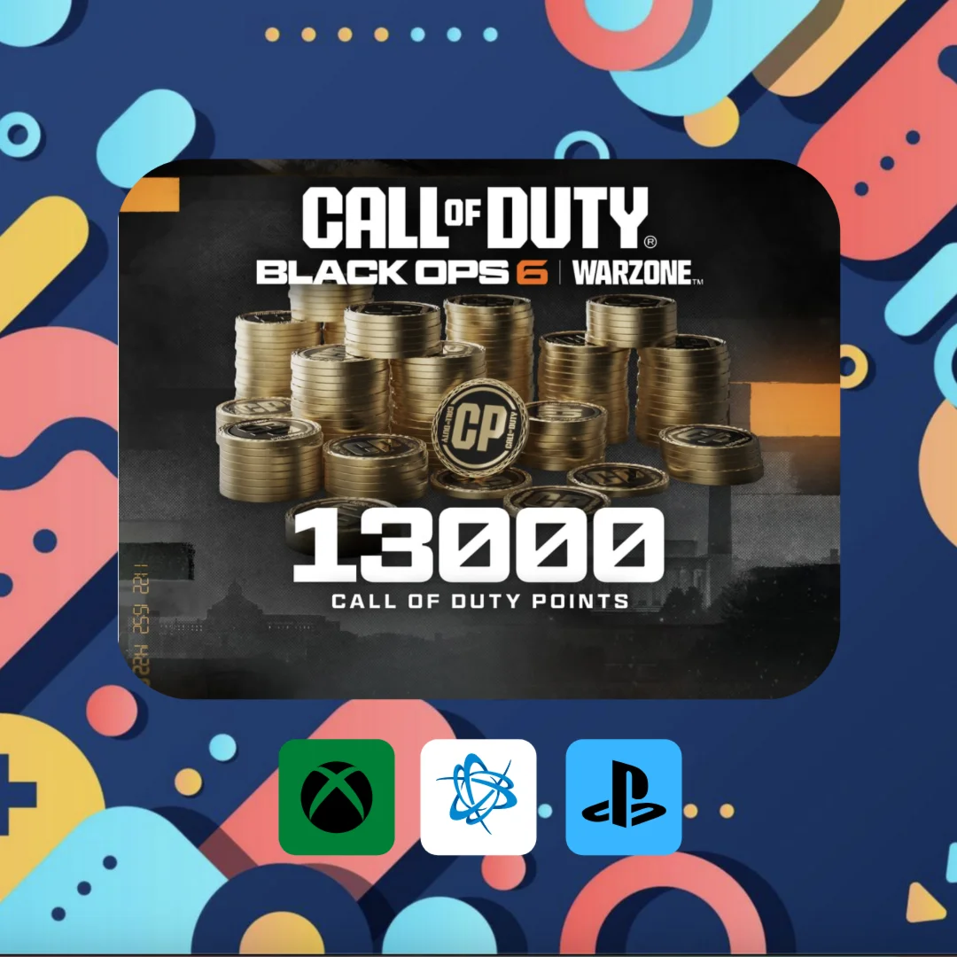 CoD CP Black Ops 6/Warzone/MW 2/MW 3 Points 1100-13000