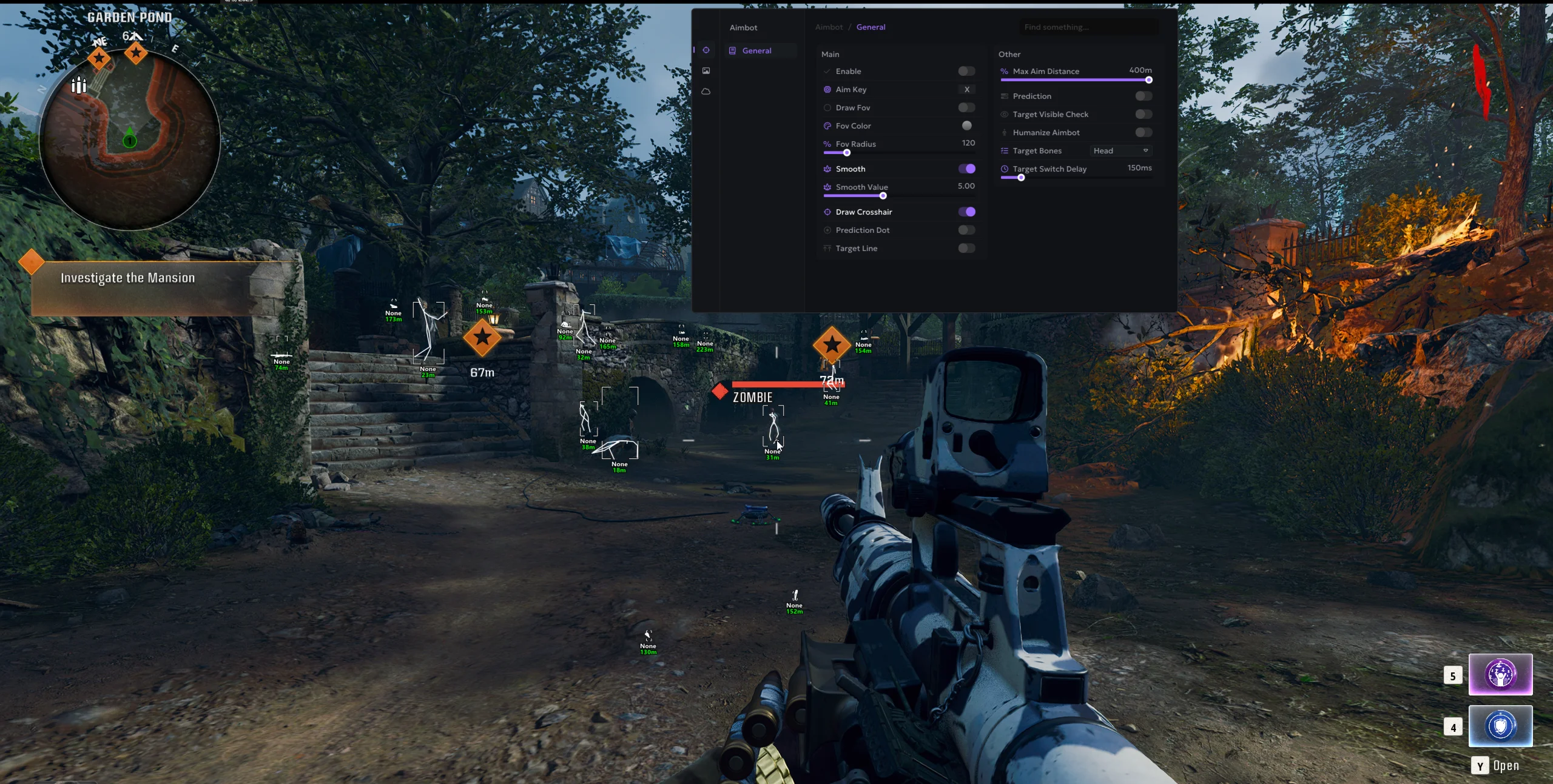 Рабочий чит Ancient для игры Call of Duty Warzone