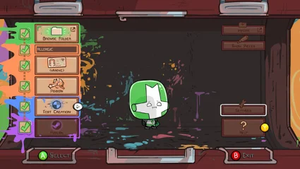 Castle Crashers - Painter Boss Paradise ✅ STEAM GIFT AUTO ✅ RU+МИР