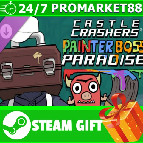 ️Castle Crashers - Painter Boss Paradise STEAM GIFT