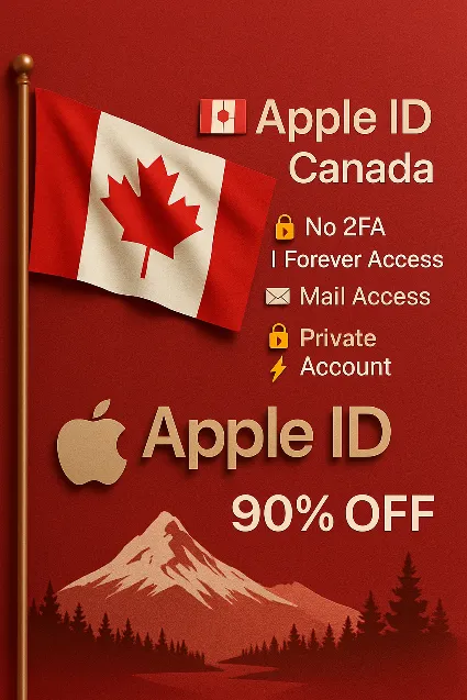 🇨🇦 🔐 Apple ID Канада | Нет 2FA | Активный и готовый