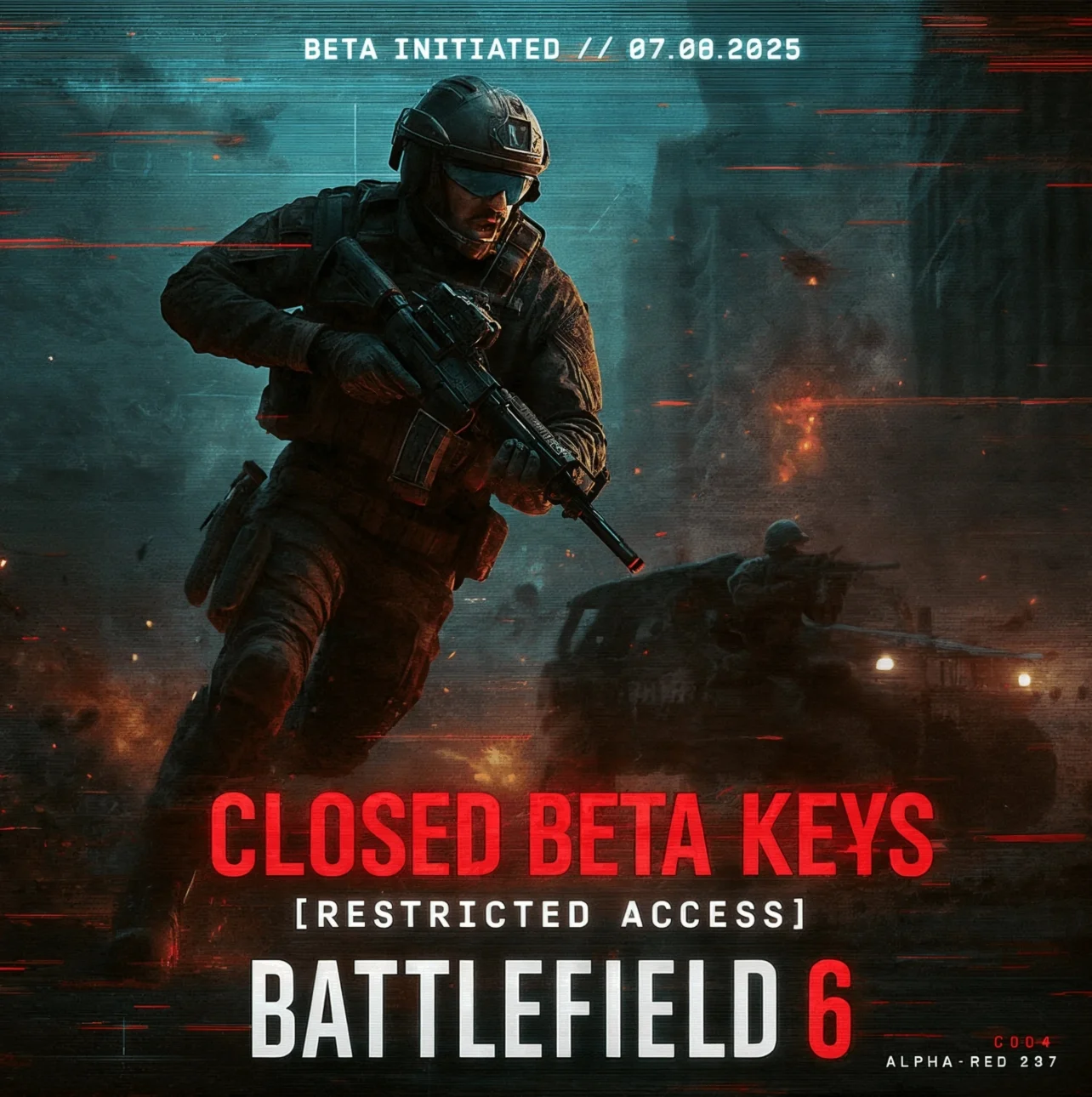 BATTLEFIELD 6 | EARLY ACCESS/CLOSED BETA TEST | KEY