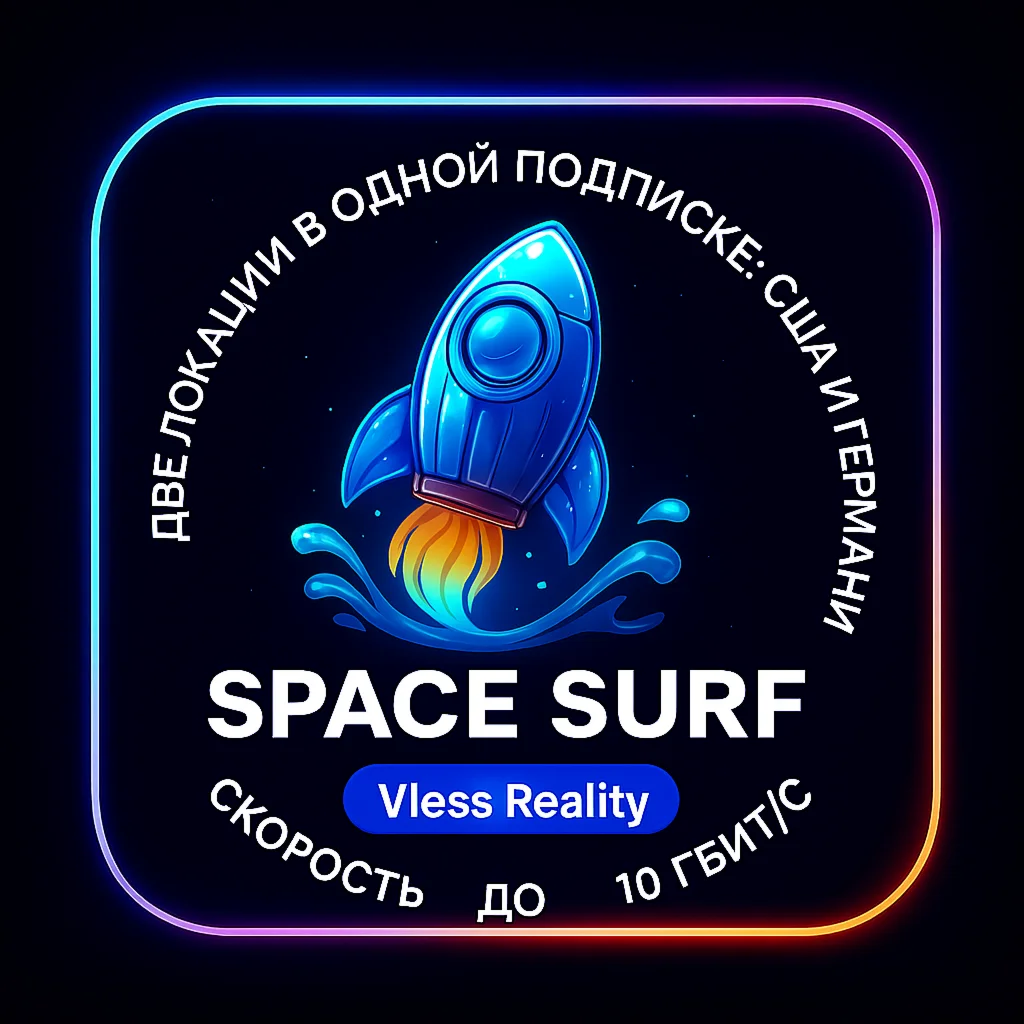 VPN VLESS REALITY | США + Германия | 30 дней