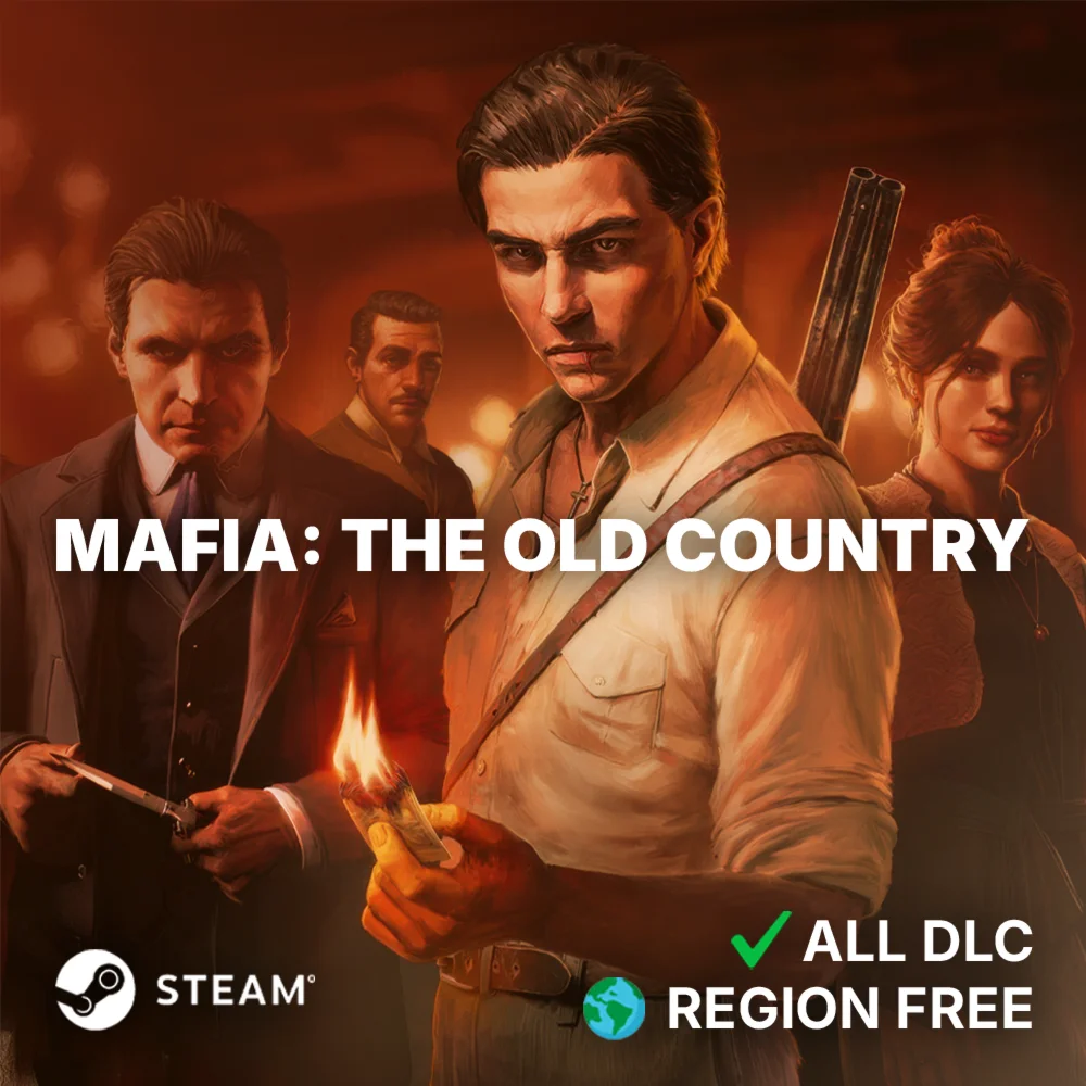 MAFIA: THE OLD COUNTRY・ВСЕ DLC・ГЛОБАЛЬНЫЙ АККАУНТ
