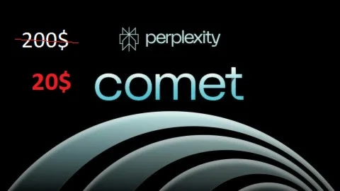 Инвайт в Comet Browser от Perplexity за 200$