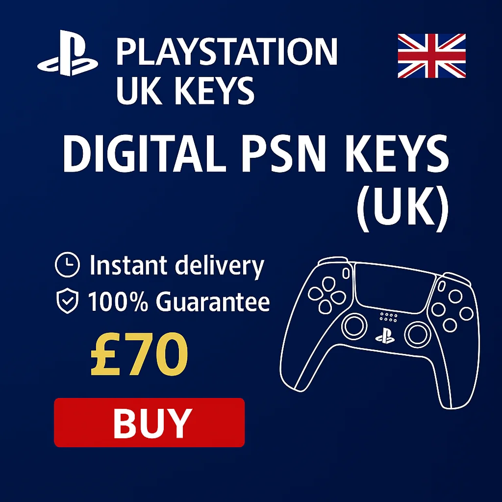 🎮🎁 Ключ активации PlayStation UK | PSN UK - £70 (GBP)