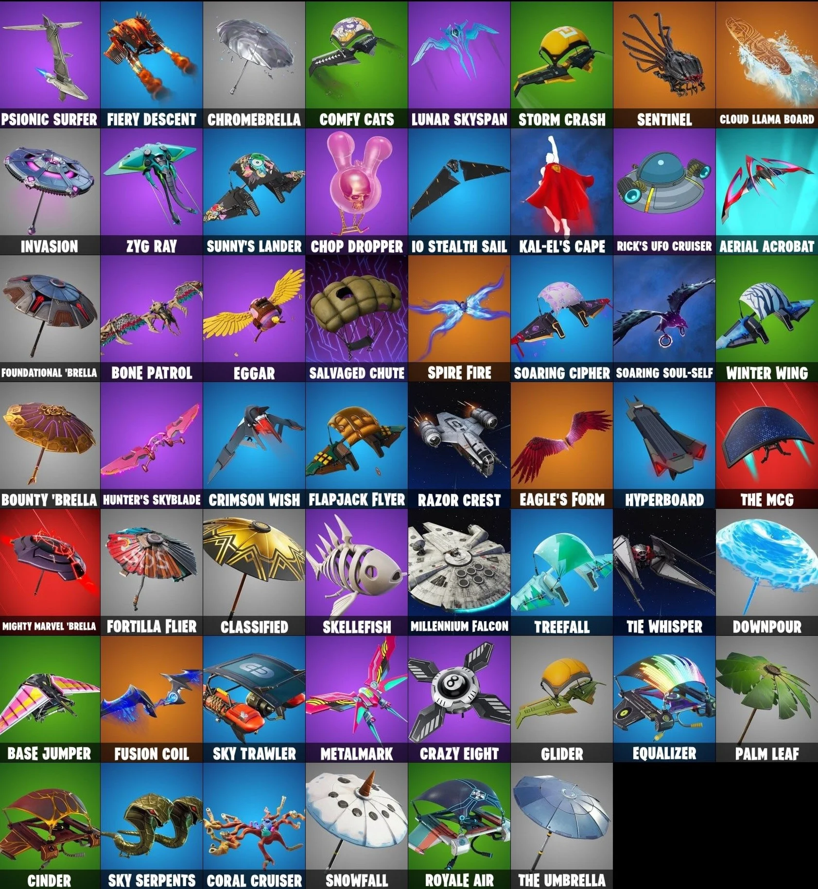 FORTNITE🎮 68+ SKINS ACCOUNT |OG GALAXIA NEYMAR| + MAIL