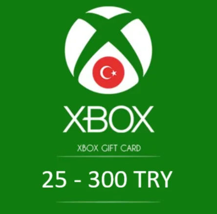 Подарочная карта Xbox Live 25-300 турецкая