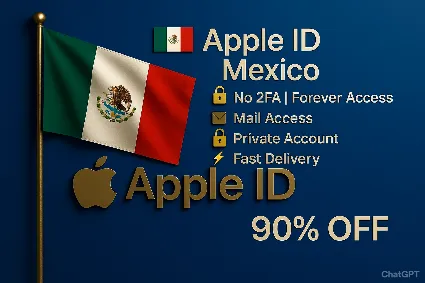 🔐 Apple ID Мексика 🇲🇽 | Без 2FA | Полный доступ 🚀