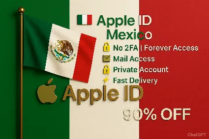 🔐 Apple ID Мексика 🇲🇽 | Без 2FA | Полный доступ 🚀