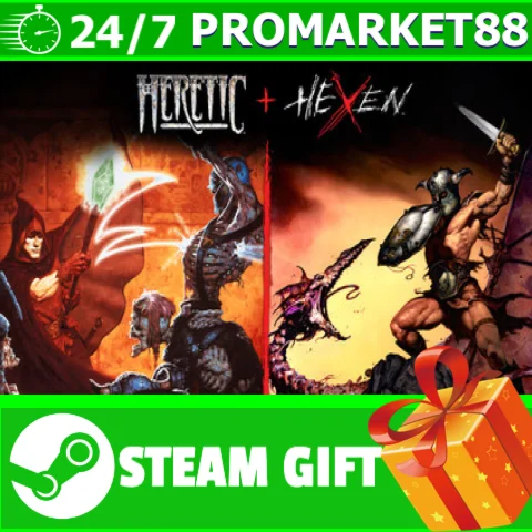️ВСЕ СТРАНЫ+РОССИЯ Heretic + Hexen STEAM GIFT