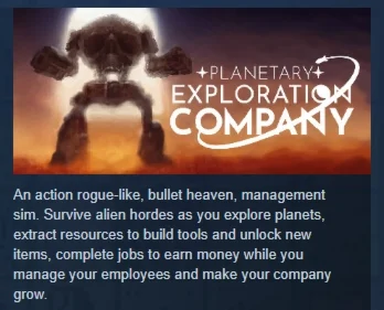 Planetary Exploration Company STEAM GIFT РОССИЯ