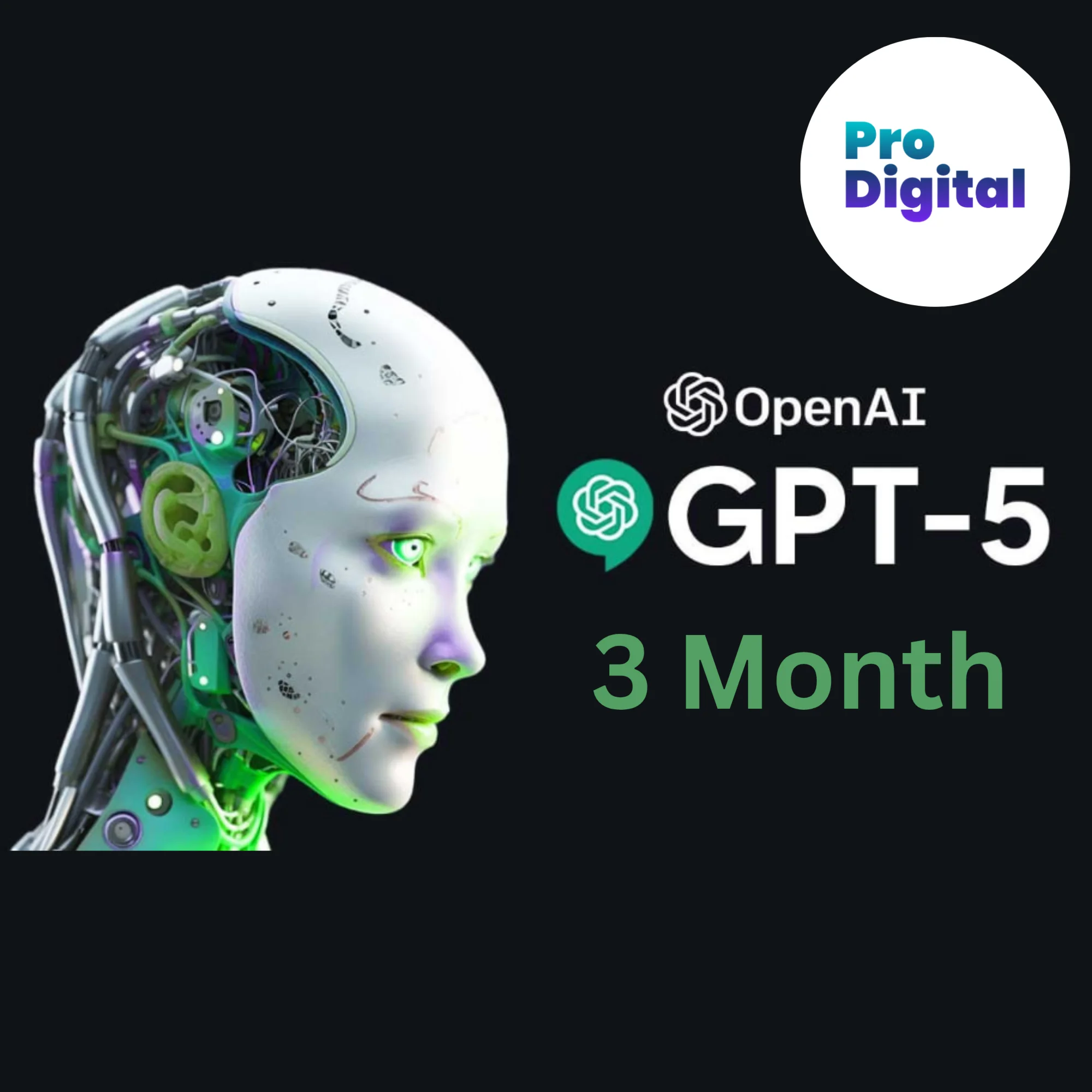 ChatGPT PLUS: 3 месяца полной гарантии | Ваша учетная з