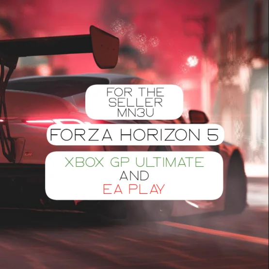 Forza Horizon 5 +Xbox Game Pass Ultimate +EA Play