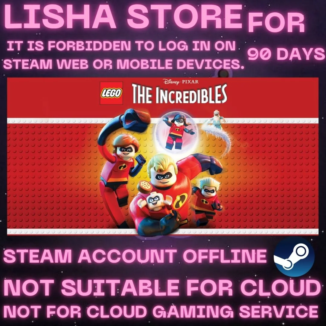 LEGO: The Incredibles Стим Оффлайн На 30 или 90 дней