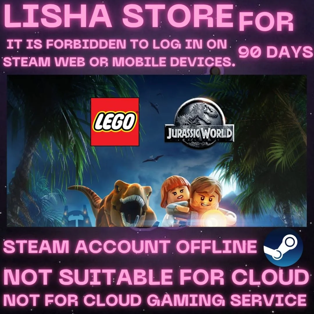 LEGO Jurassic World Стим Оффлайн На 90 дней
