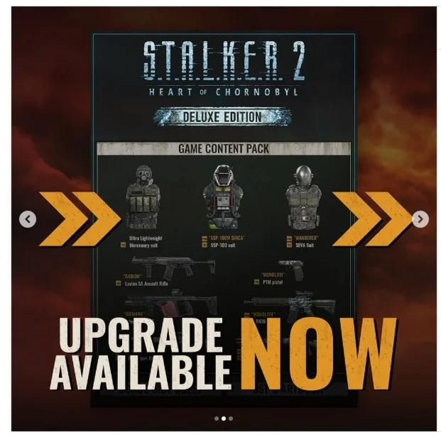 S.T.A.L.K.E.R. 2: Heart of Chornobyl Deluxe Upgrade PC