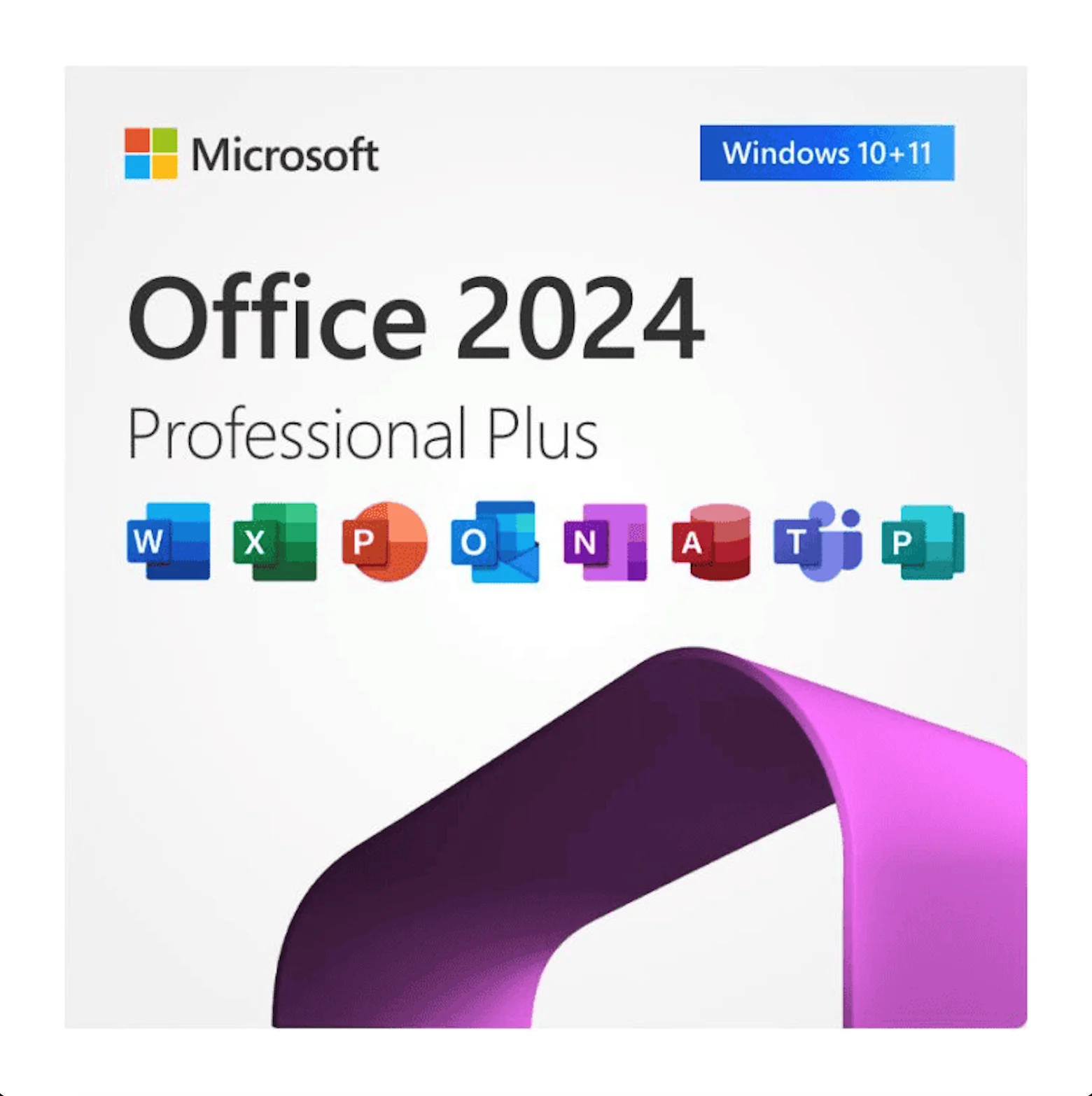 Microsoft Office 2024 Pro Plus 1 ПК / пожизненная лицен