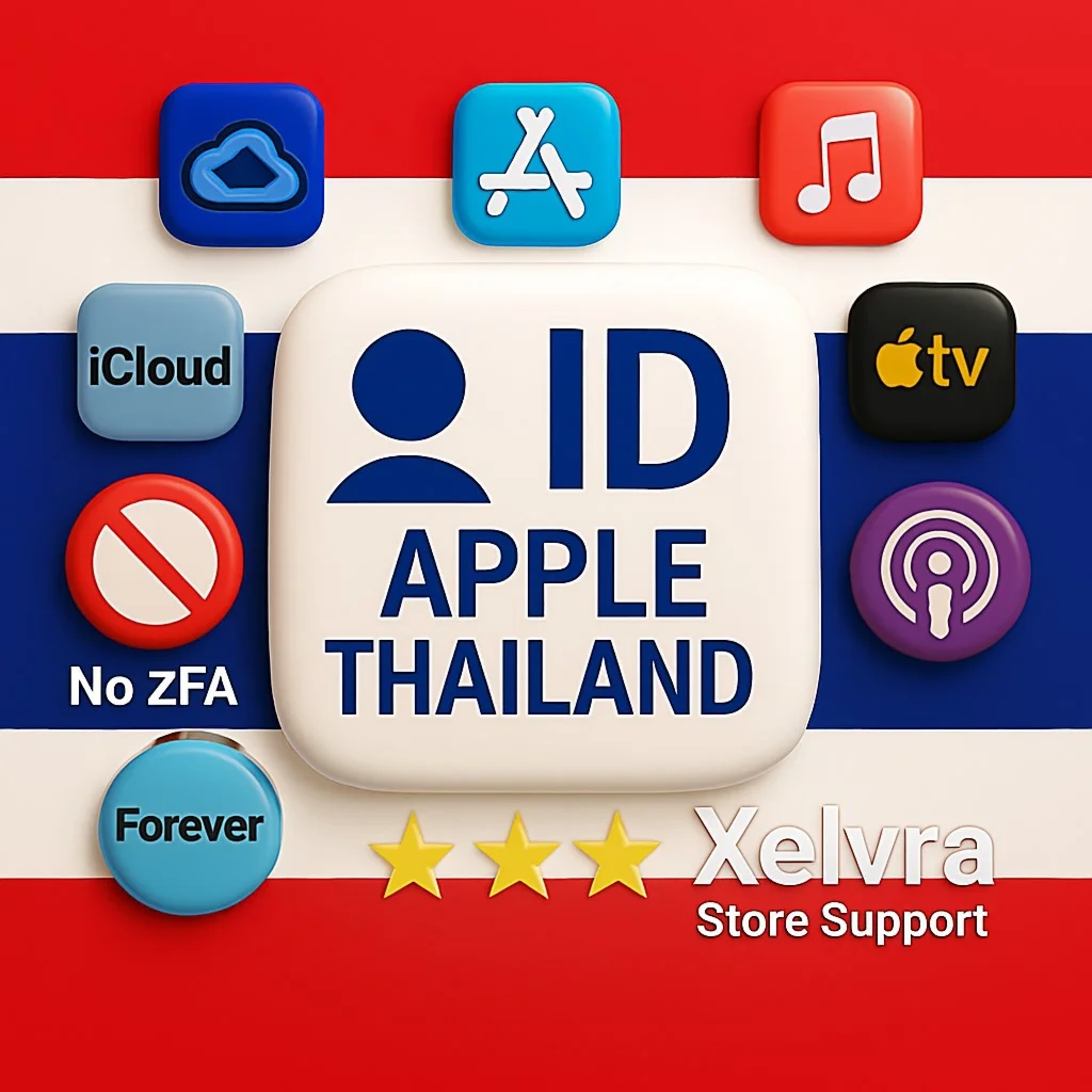 Apple ID Таиланд 🇹🇭 | Полный доступ | Без 2FA 🔐