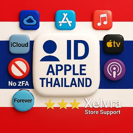 🇹🇭 Apple ID Таиланд без 2FA полный доступ мгновенно