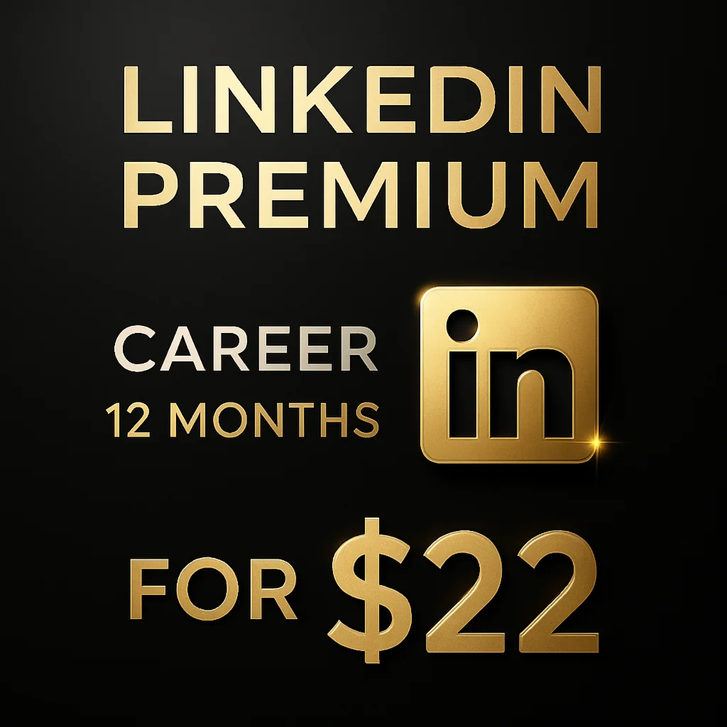 LinkedIn Premium Career plan | 12 months