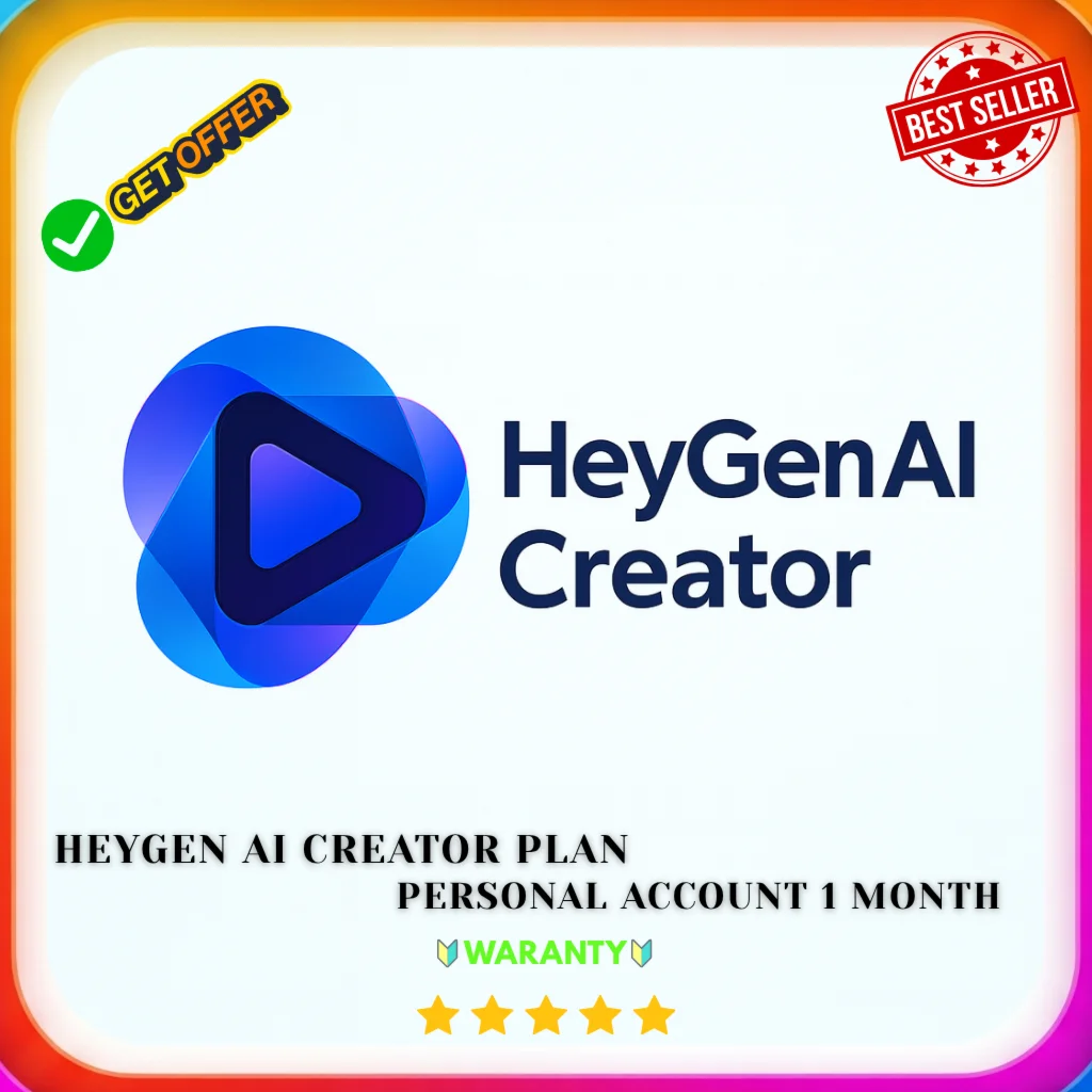 Персональный аккаунт HeyGen AI Creator на 1 месяц