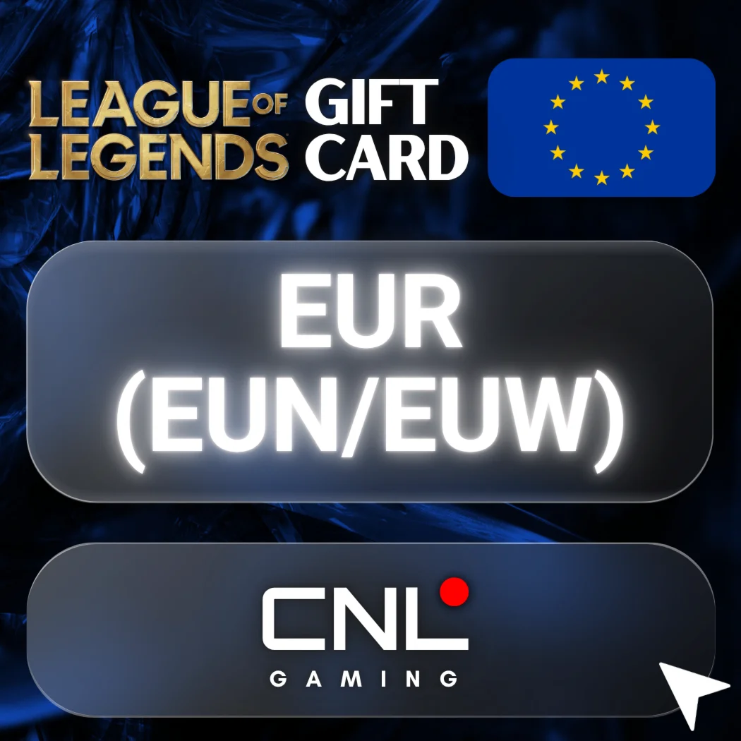 Подарочная карта League of Legends EUR (EUN/EUW)