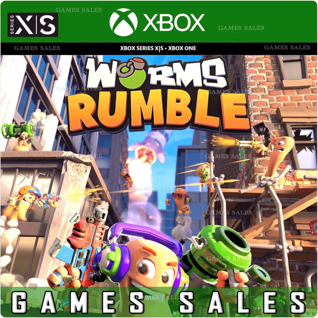 ✅❤️WORMS RUMBLE❤️XBOX ONE|XS+PC WIN10🔑КЛЮЧ✅