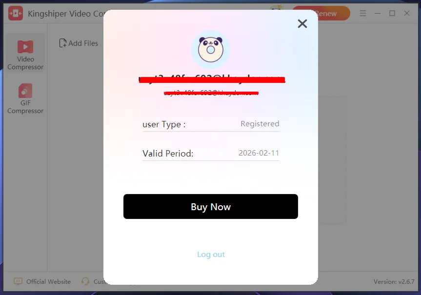 🔰 Kingshiper Video Compressor 🔑 Счет 6 месяцев 🚀