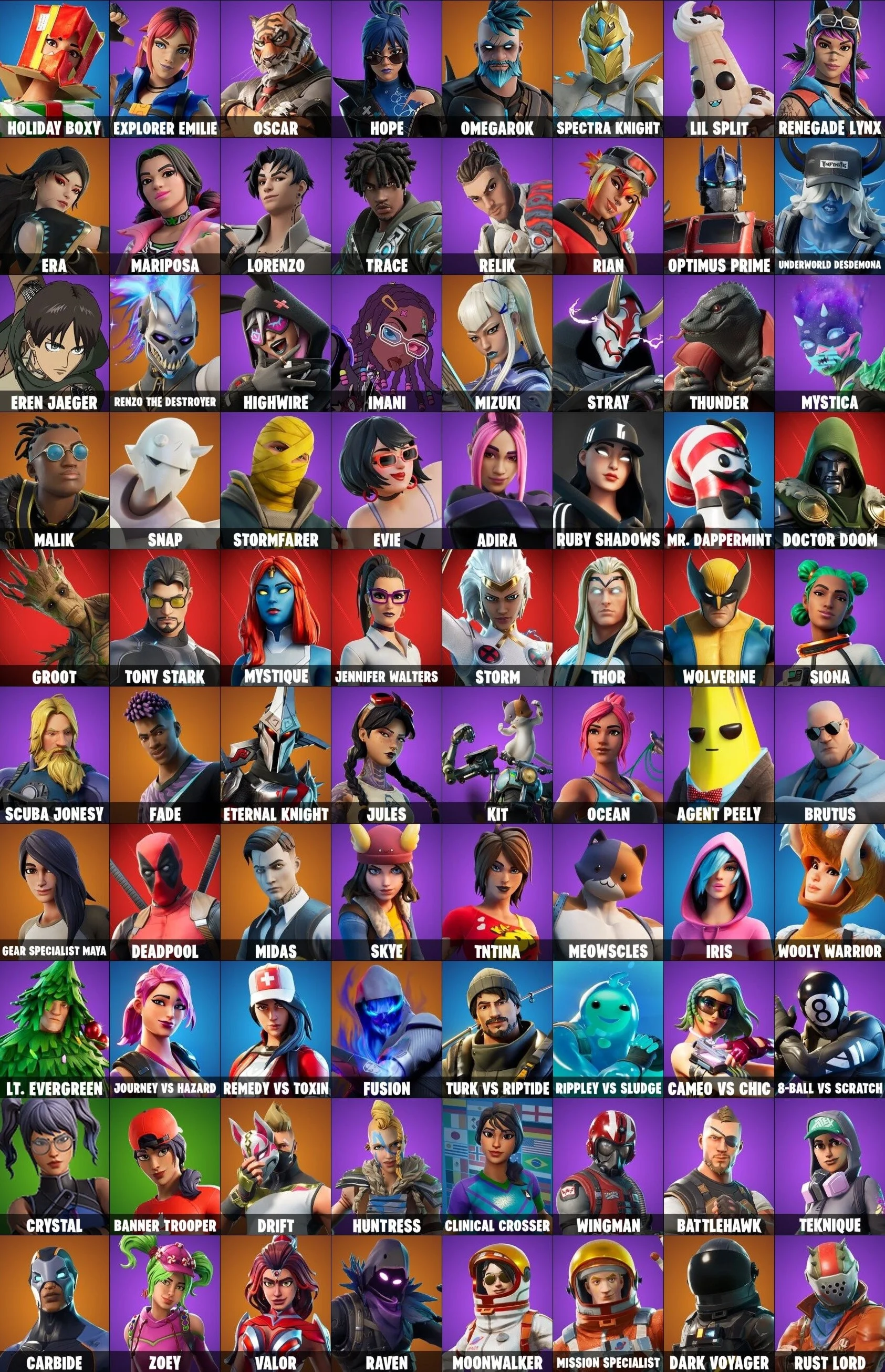 FORTNITE 80+ ОБЛИЦОВ АККАУНТ |OG MOON WALKER| +ПОЧТА