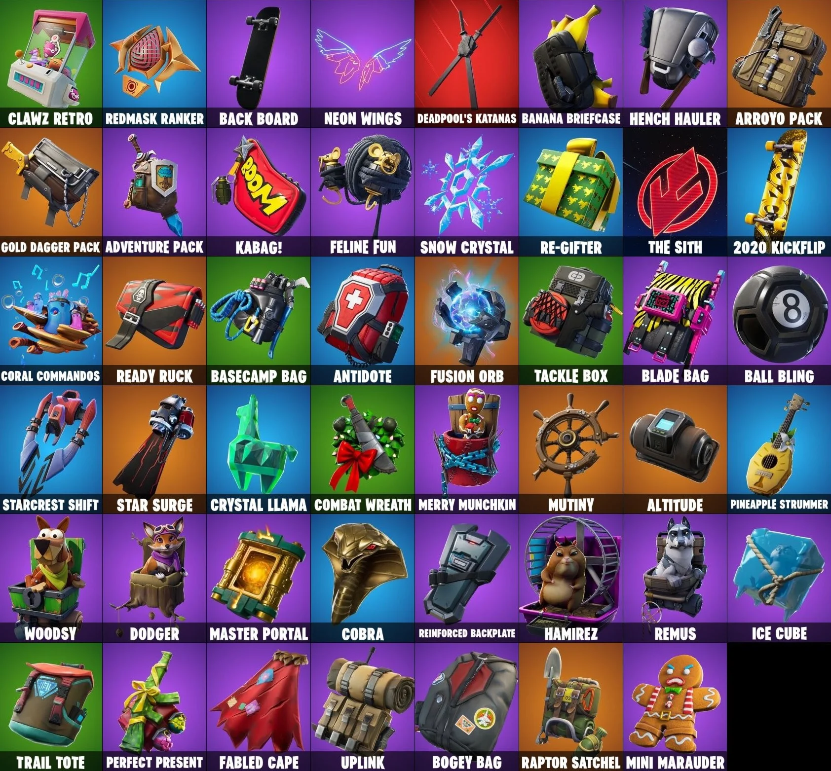 FORTNITE 44+ SKINS ACCOUNT |OG MERRY MARAUDER| + MAIL