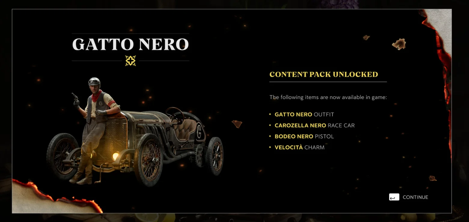 Mafia: The Old Country - Gatto Nero Pack XBOX Активация
