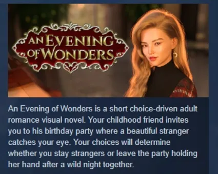 An Evening of Wonders АВТОДОСТАВКА STEAM РОССИЯ