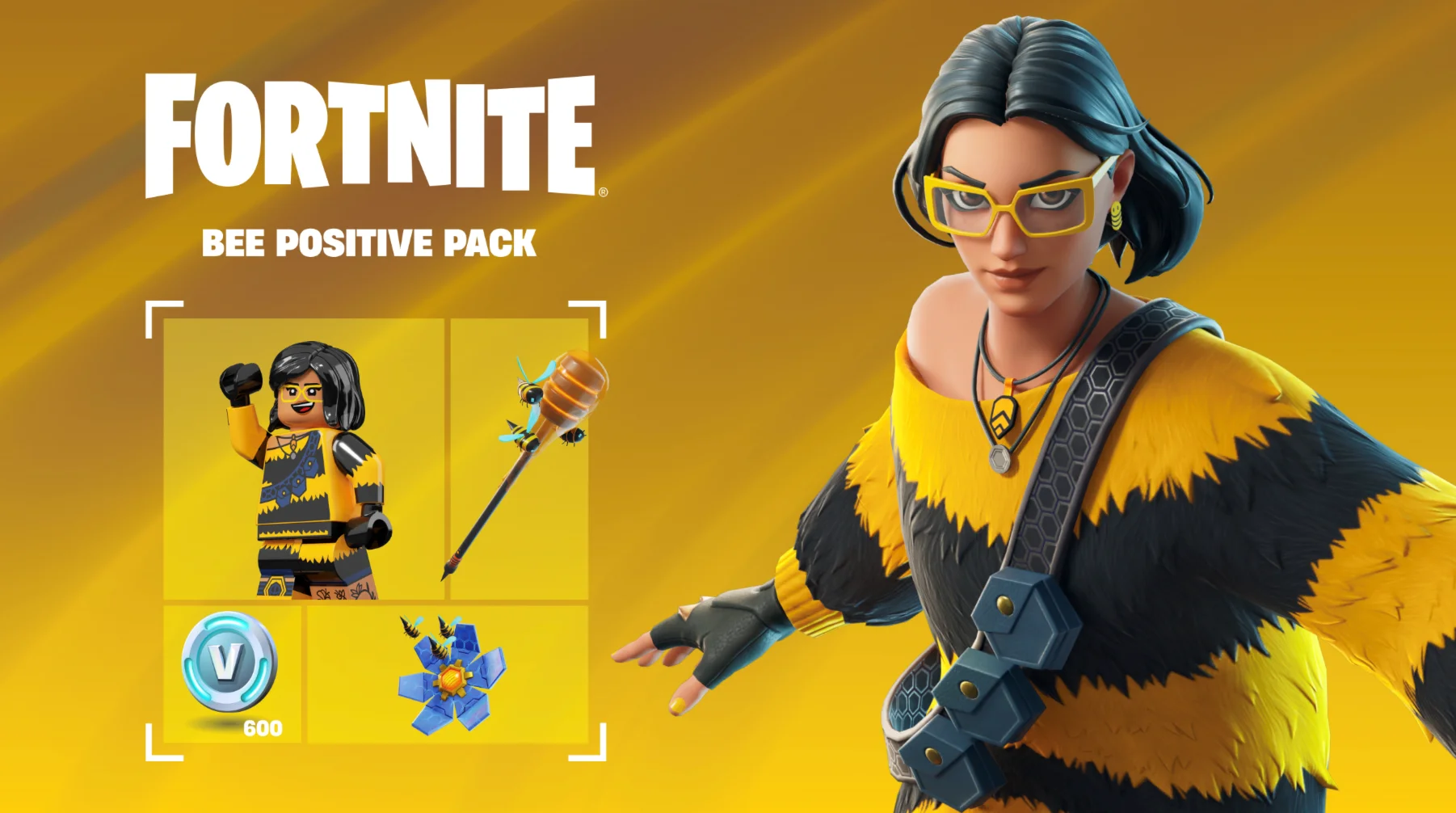 💛FORTNITE Пчелиная царица +600 Vb XBOX|PC|PS Активация