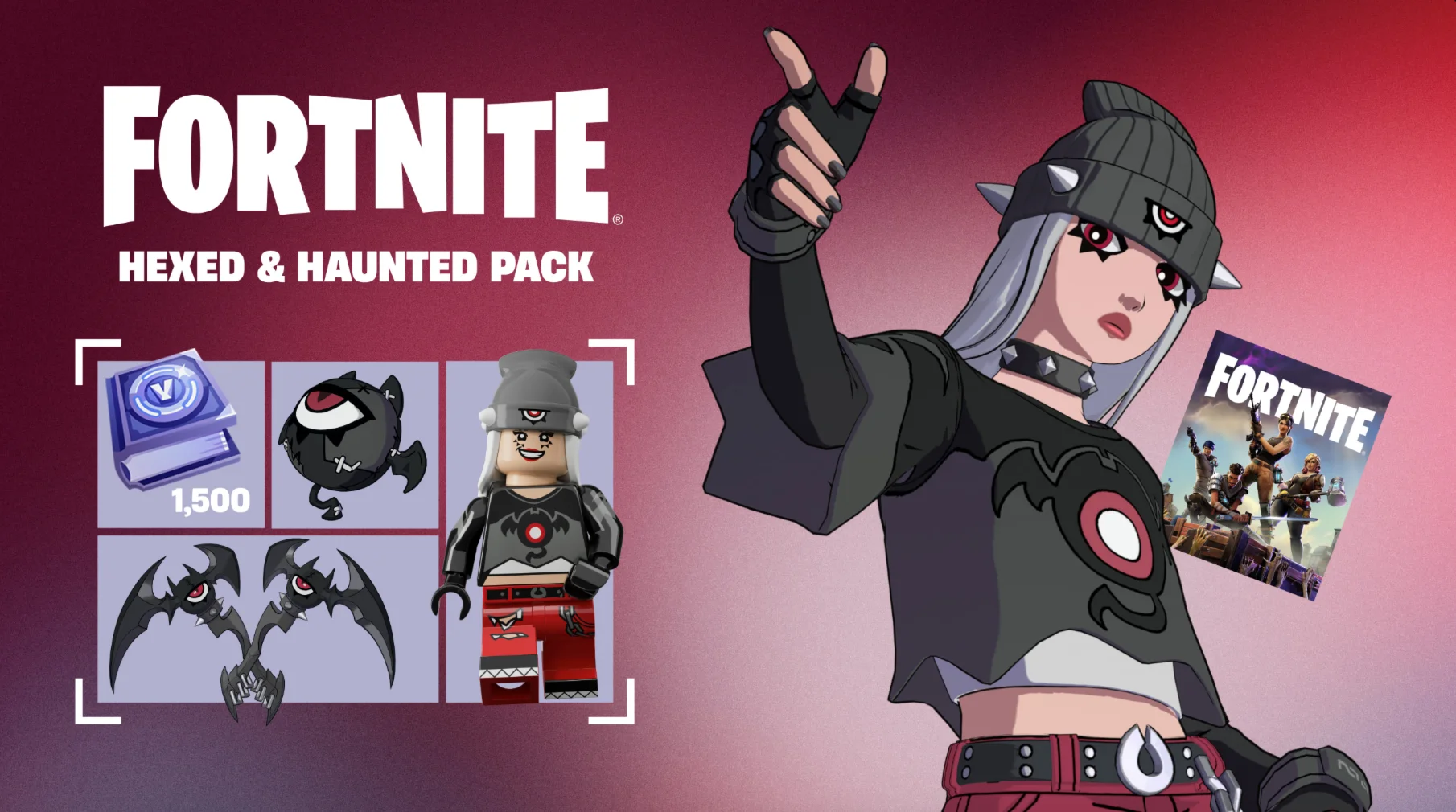 ✅FORTNITE Hexed &amp; Haunted Pack XBOX|PC|PS Activation