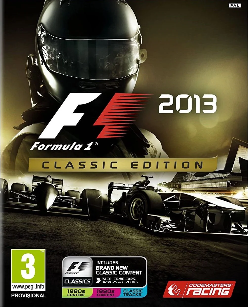 F1 2013 Classic Edition GLOBAL STEAM KEY + РФ (2 ДЛС)