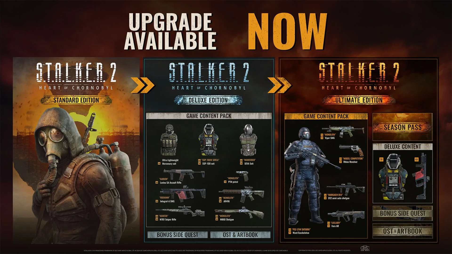 S.T.A.L.K.E.R 2 Heart of Chornobyl Standard to Ultimate