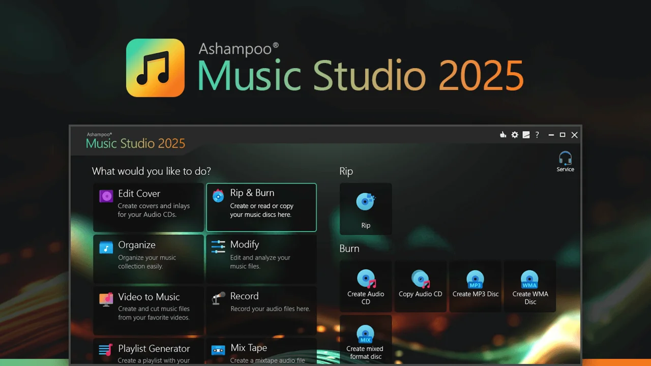 Ashampoo Music Studio 2025 | License Key, Code
