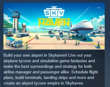 Sky Haven Tycoon - Airport Simulator STEAM GIFT РОССИЯ