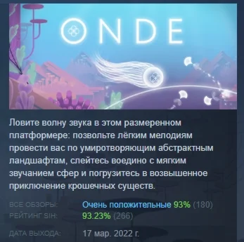 Onde STEAM KEY GLOBAL+РФ+СНГ СТИМ КЛЮЧ ЛИЦЕНЗИЯ