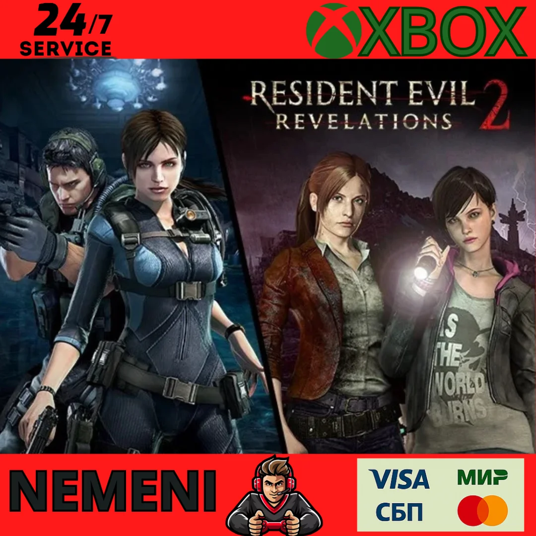 RESIDENT EVIL REVELATIONS 1 &amp; 2 BUNDLE KEY