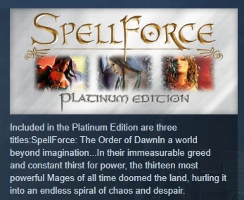 SpellForce Platinum Edition АВТОДОСТАВКА STEAM РОССИЯ