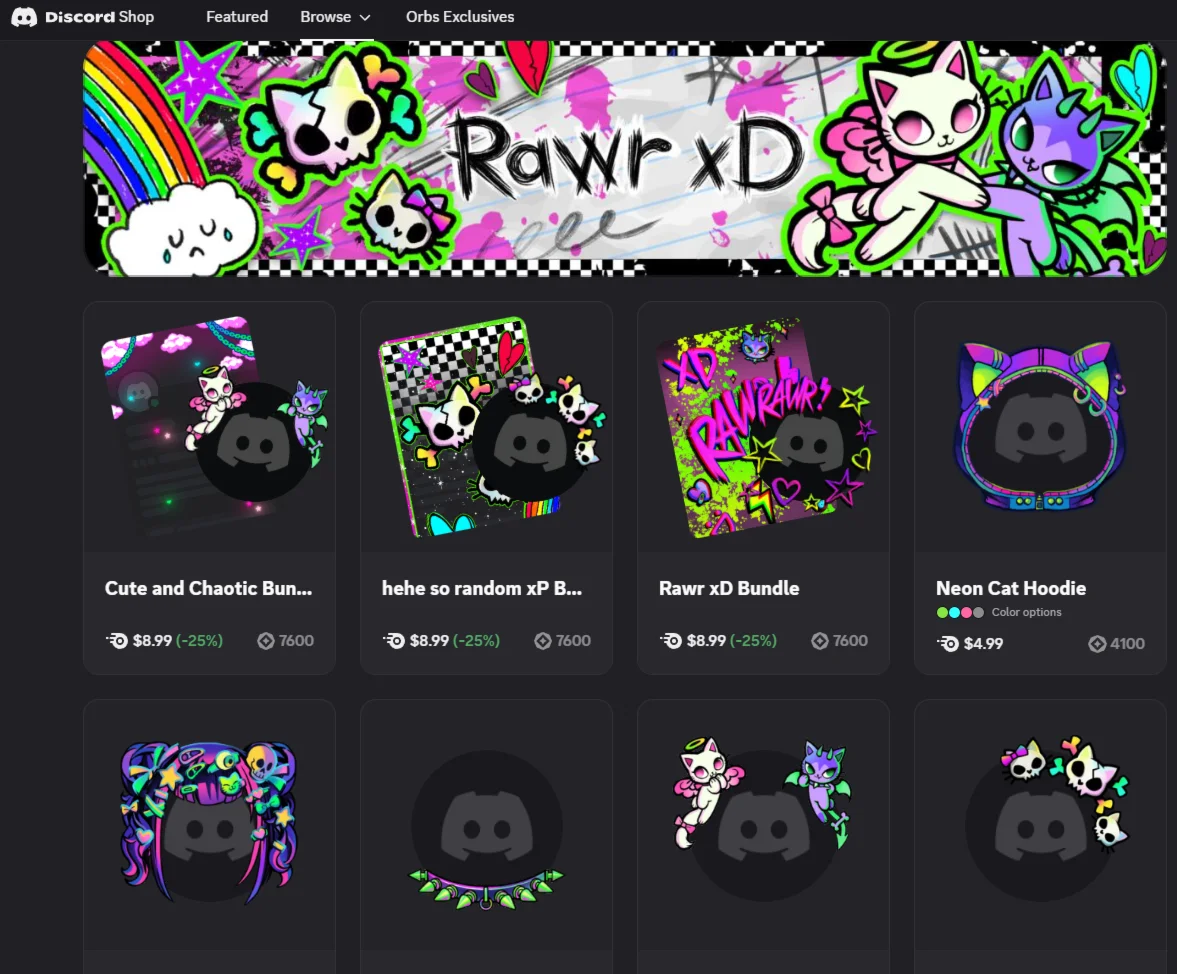 ⚡️ DISCORD Decorations Avater Profile Effect Cheapest