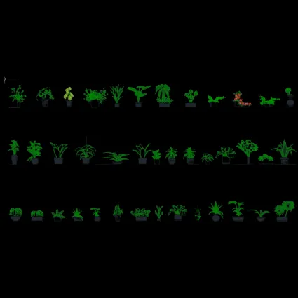 Библиотека блоков AutoCAD | Более 10000 DWG 2D