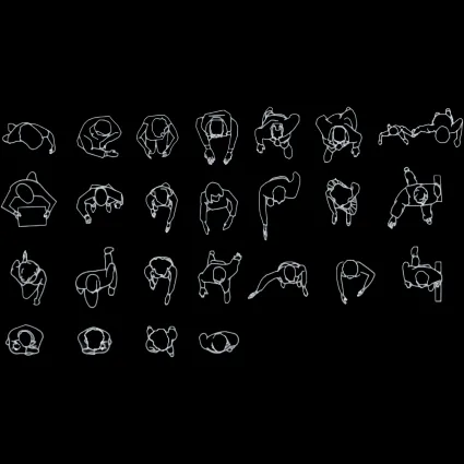 Библиотека блоков AutoCAD | Более 10000 DWG 2D